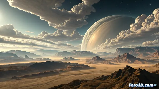 Terragen Climate simula la atmósfera de un planeta