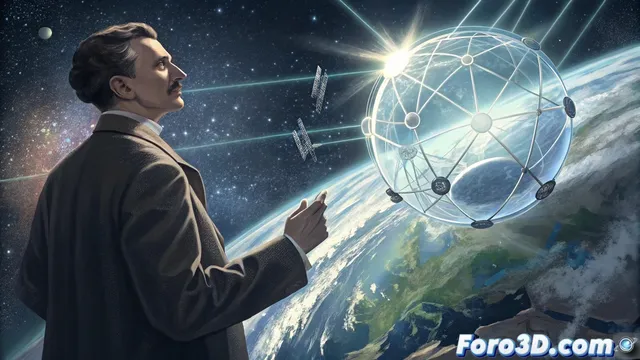 Nikola Tesla y su visión de energía libre desde el espacio