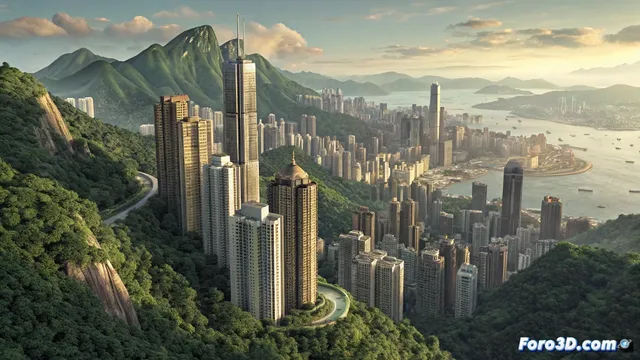 Test Drive Unlimited Solar Crown recrea Hong Kong con el motor KT Engine