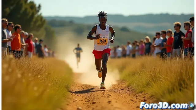 Thierry Ndikumwenayo gana el europeo de cross en Lagoa