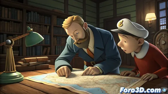 Las aventuras de Tintín y el arte de la línea clara