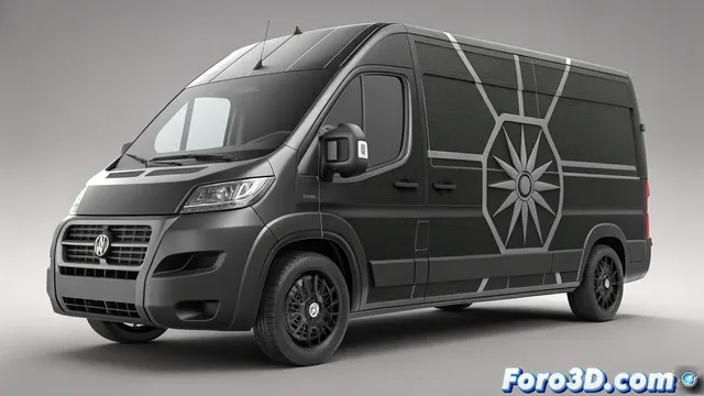 Toy Factory y Lucasfilms convierten la Fiat Ducato en una furgoneta del Lado Oscuro