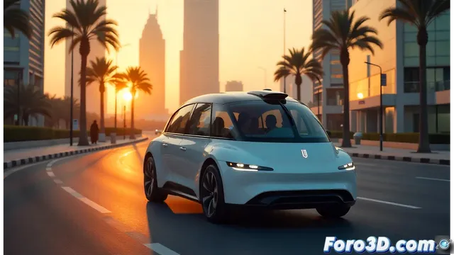 Uber lanza taxis autónomos en Emiratos Árabes Unidos