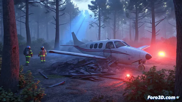 Un avión privado se estrella en Carolina del Norte con víctimas mortales