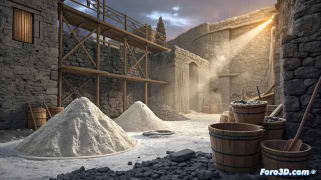 Descubren en Pompeya el secreto del hormigón romano