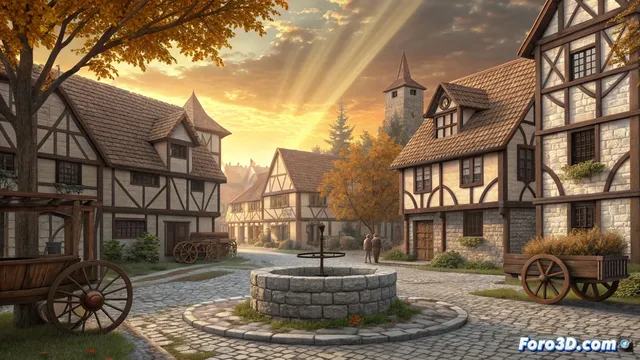 El artista 3dmodels publica 400 activos gratuitos para aldeas medievales en unreal engine