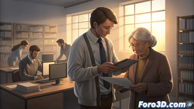 Un programa público emplea a personas en paro para digitalizar y asistir en la administración