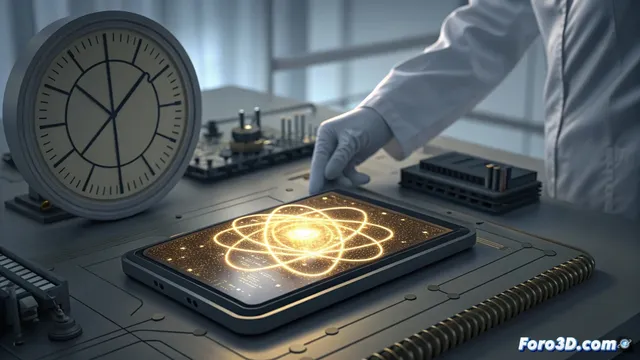 Un reloj atómico de silicio para móviles se presenta en el IEEE IEDM