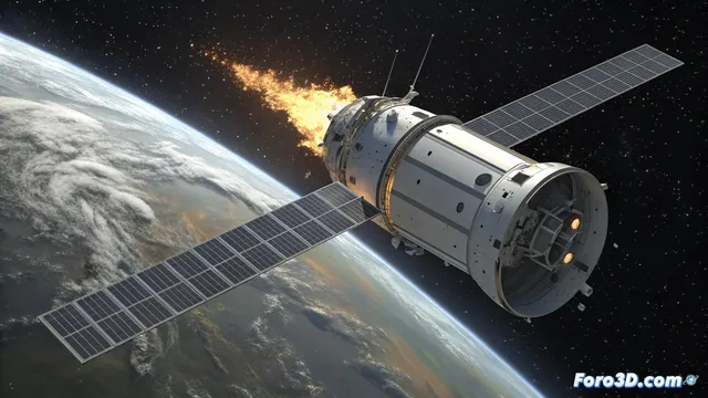 Un satélite Starlink sufre una anomalía y se precipita a la Tierra