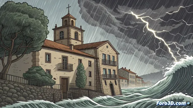 Un temporal intenso afecta Málaga con lluvias torrenciales e inundaciones