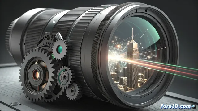 Una cámara con lente computacional enfoca cada píxel de forma individual