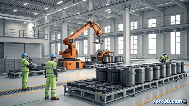 Una planta de reciclaje de baterías se instala en Cubillos del Sil