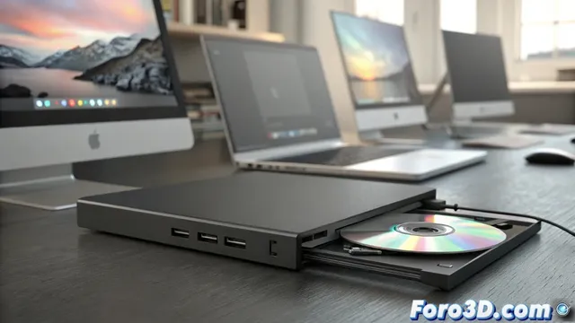 Unidad óptica USB con hub integrado: funcionalidad y portabilidad en un solo dispositivo