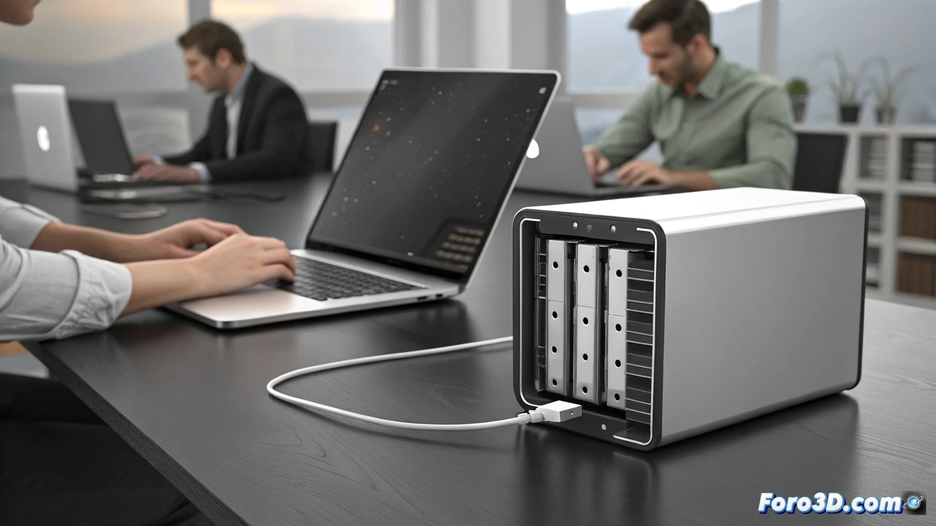 UnifyDrive lanza el NAS móvil UP6 con pantalla táctil