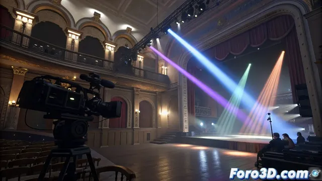 Unreal Engine en escenografía virtual y control DMX