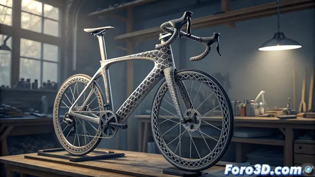 La revolución del titanio impreso en 3D en componentes de ciclismo