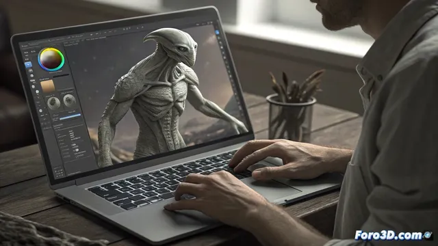 Womp permite modelar en 3D en tiempo real desde el navegador