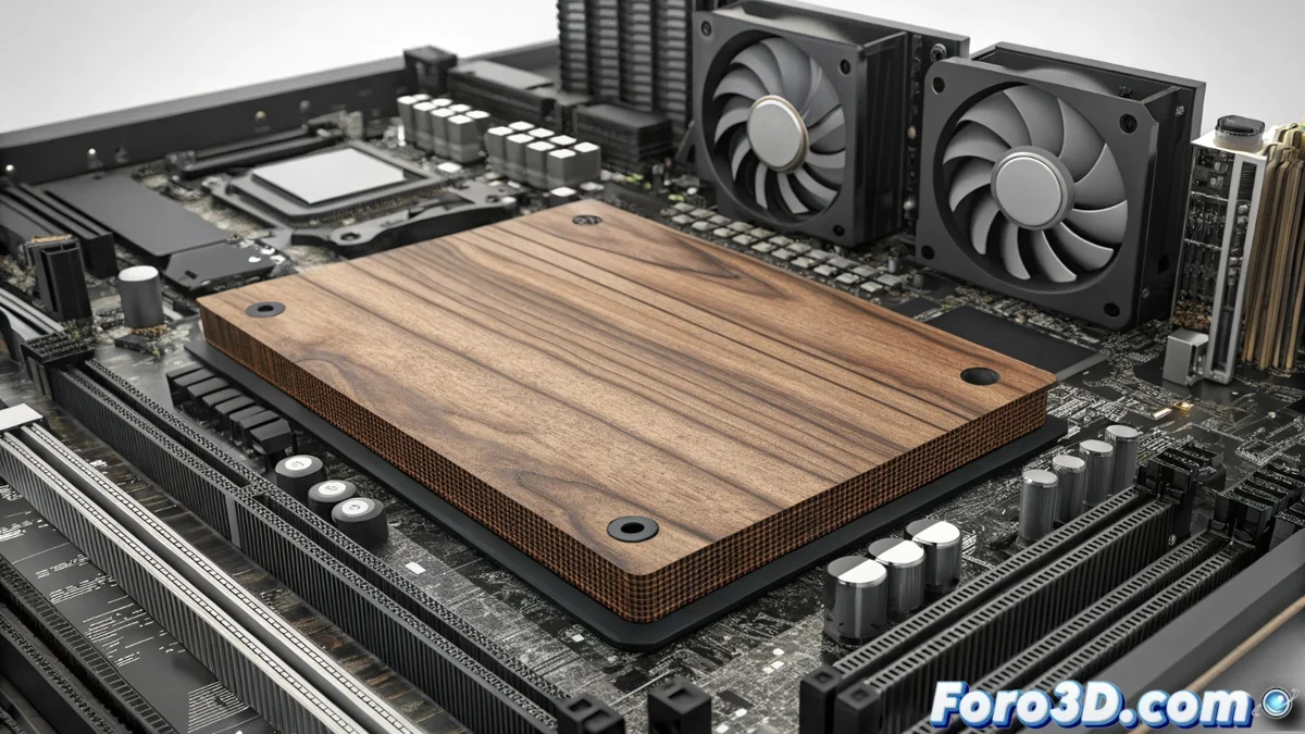 Gigabyte Unveils the X870E Aero X3D Wood Motherboard with Wood Finish