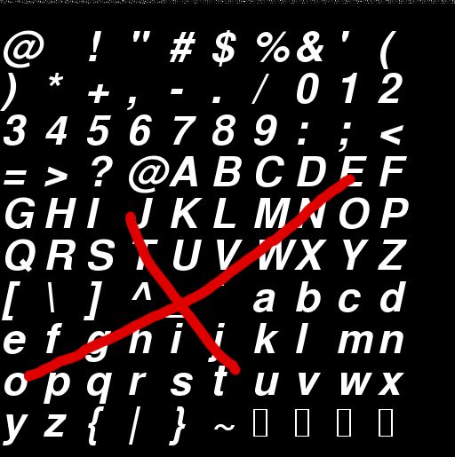 Nombre:  FreeSansBoldOblique.jpg
Visitas: 796
Tamaño: 50.4 KB