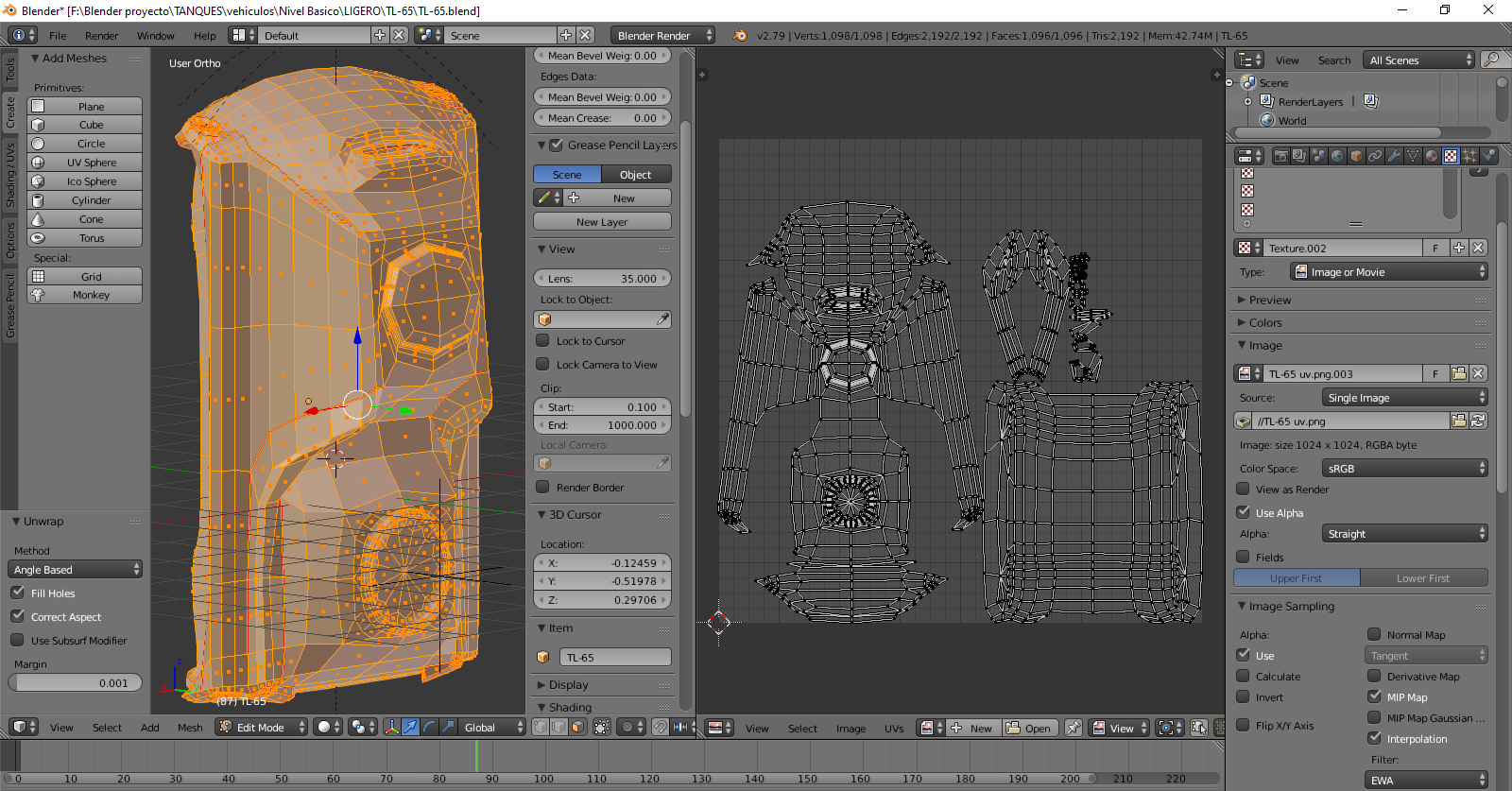 Nombre:  Blender_ [F__Blender proyecto_TANQUES_vehiculos_Nivel Basico_LIGERO_TL-65_TL-65.blend] 15_11_201.png
Visitas: 1860
Tamaño: 347.8 KB