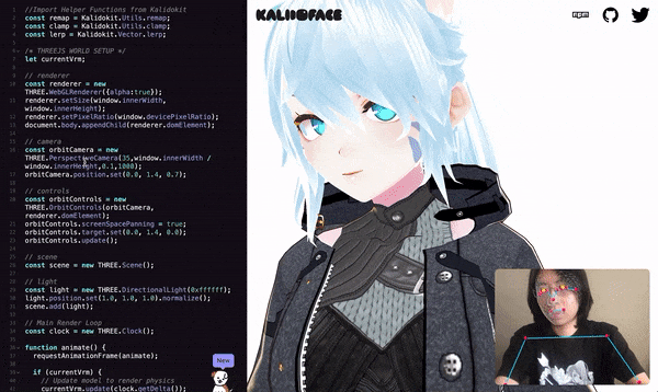Nombre:  KalidoKit seguimiento del rostro y manos.gif
Visitas: 310
Tamaño: 6.29 MB
